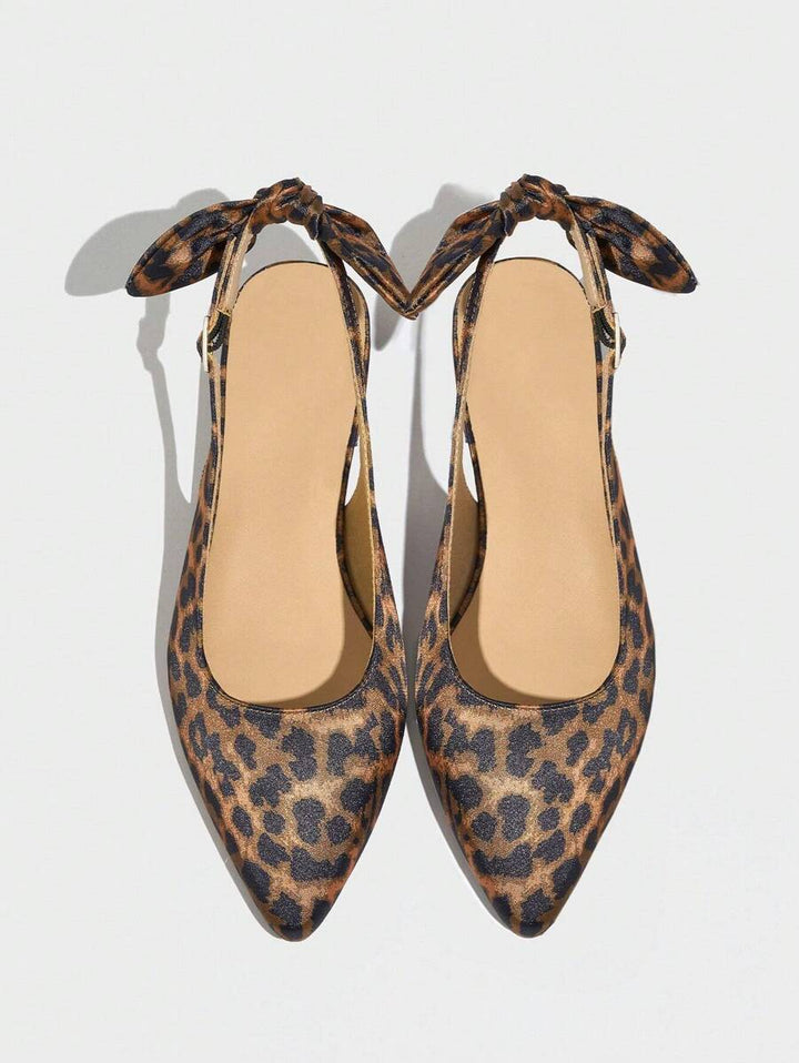 Aleena™ Chic Leopard Print Flats