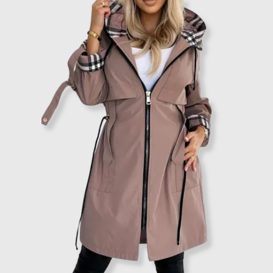 IMOGEN | WATERPROOF ZIP COAT