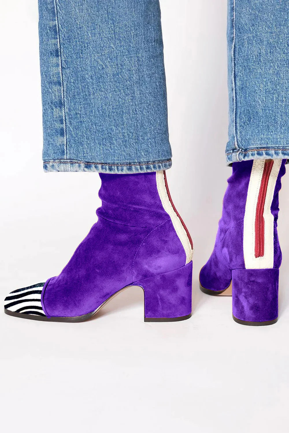 Victoria | Square Heeled Boots