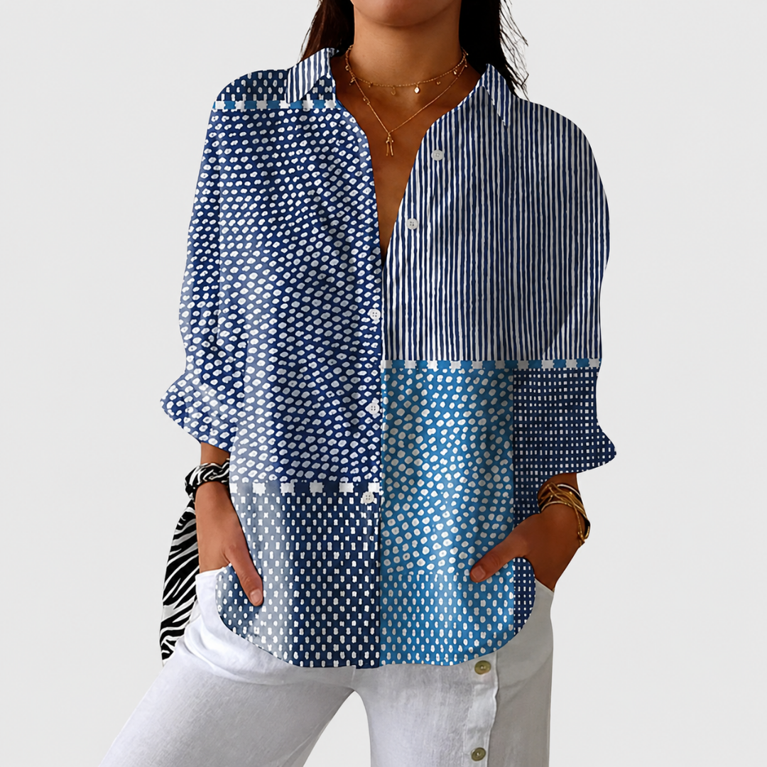 Sophie | Colourful Printed Blouse.