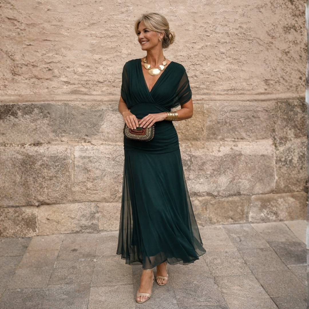 Isla Off-Shoulder Maxi Dress