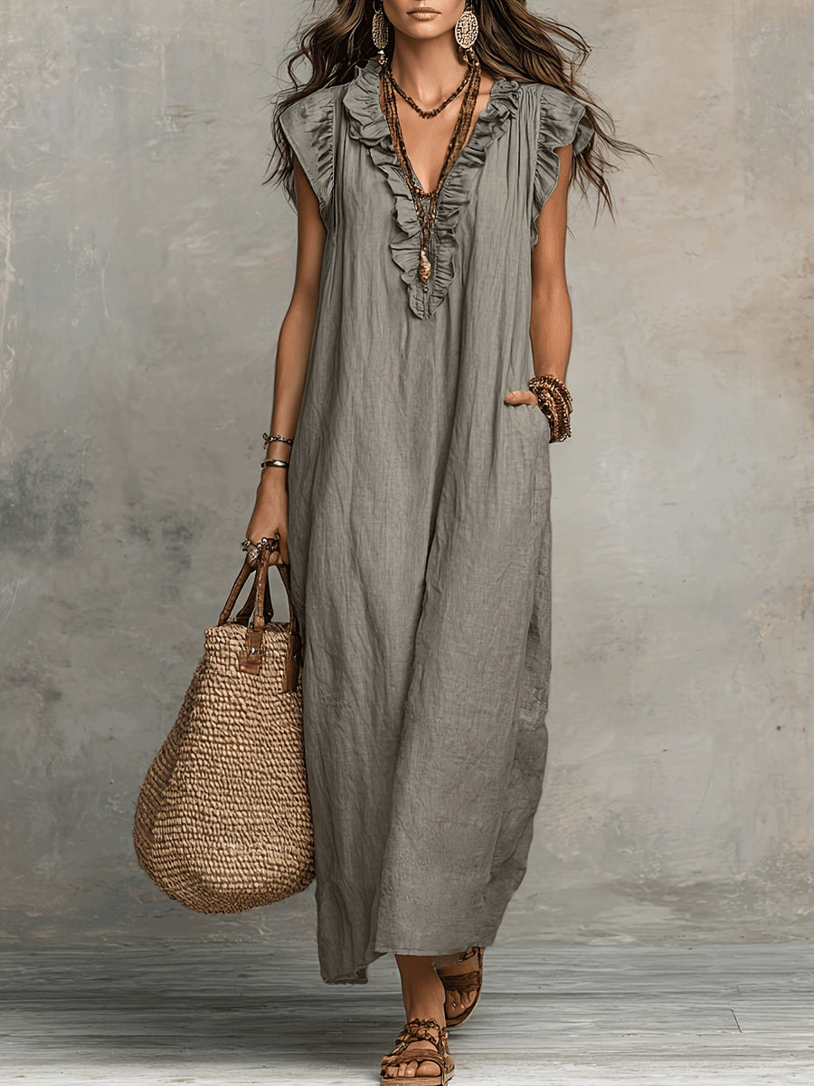 Ingrid | Relaxed Bohemian Dress