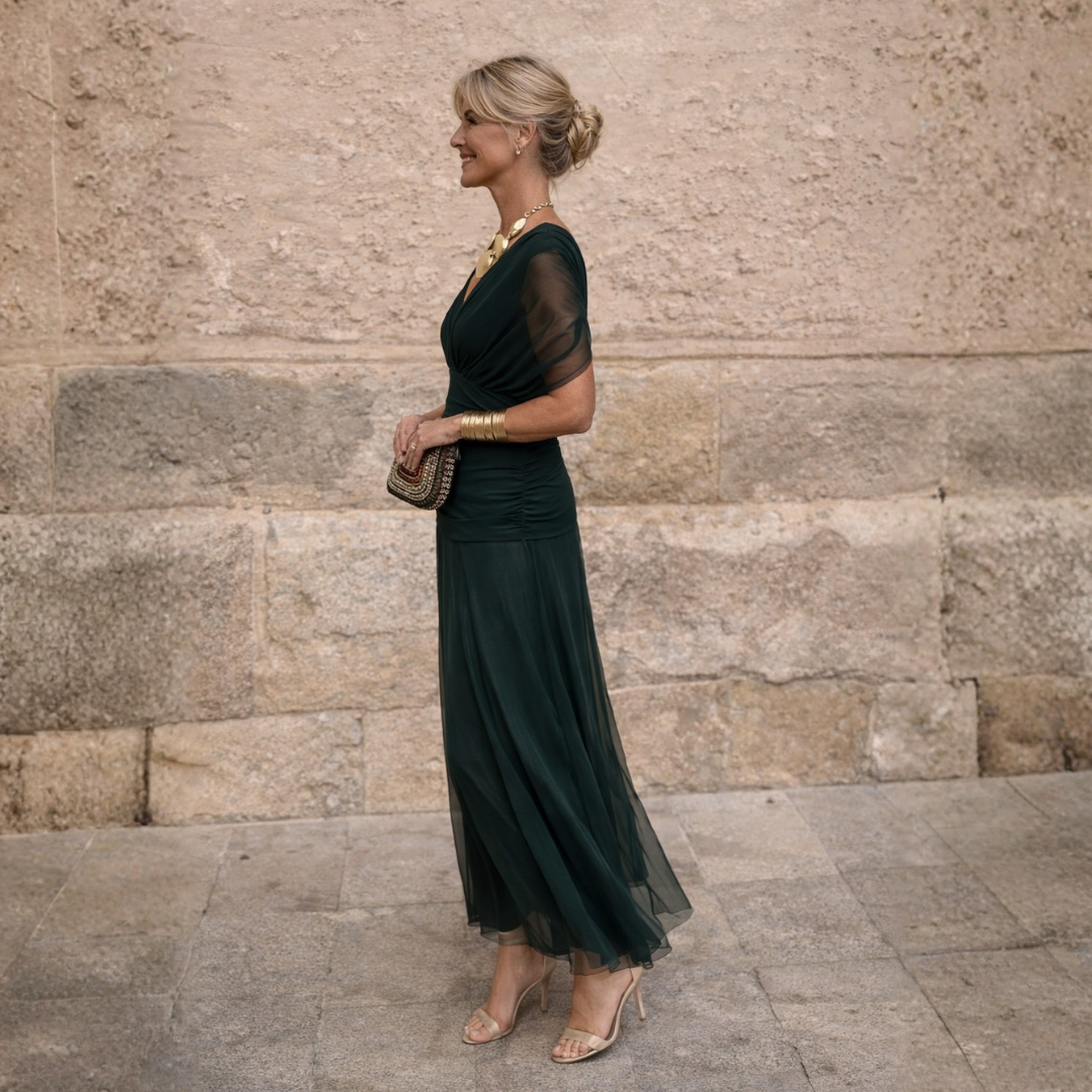 Isla Off-Shoulder Maxi Dress