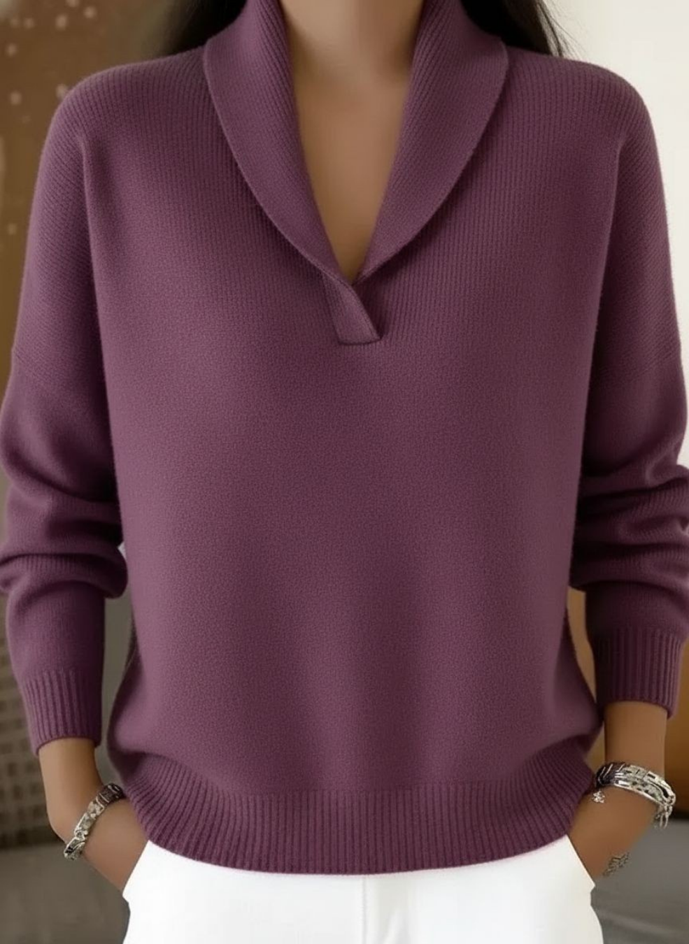 Charlotte™ | V-Neck Sweater