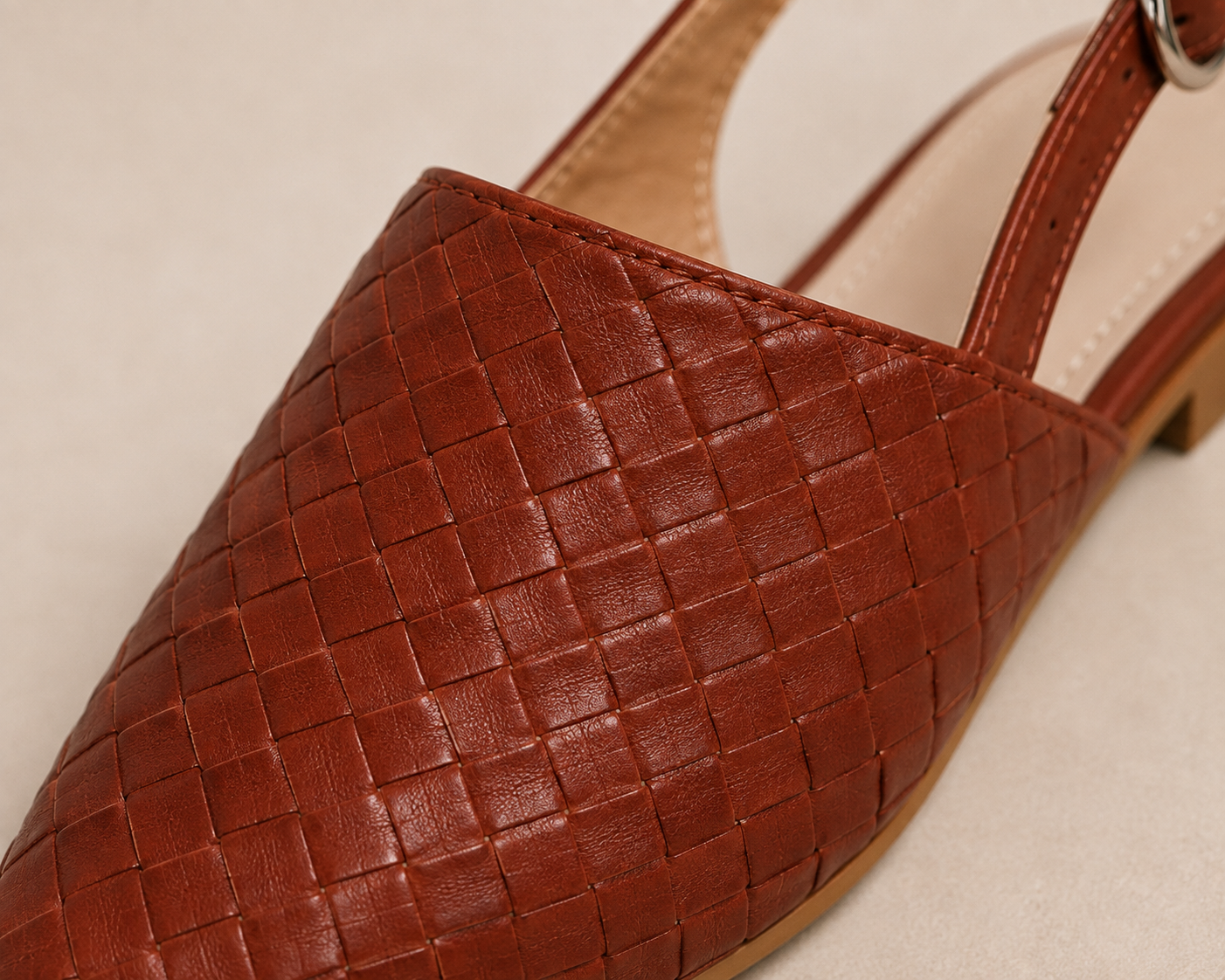 Aurora™ | Elegant Woven Slingbacks