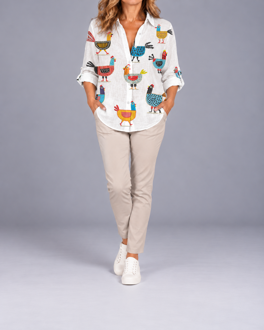Fiona | Spring Garden Blouse