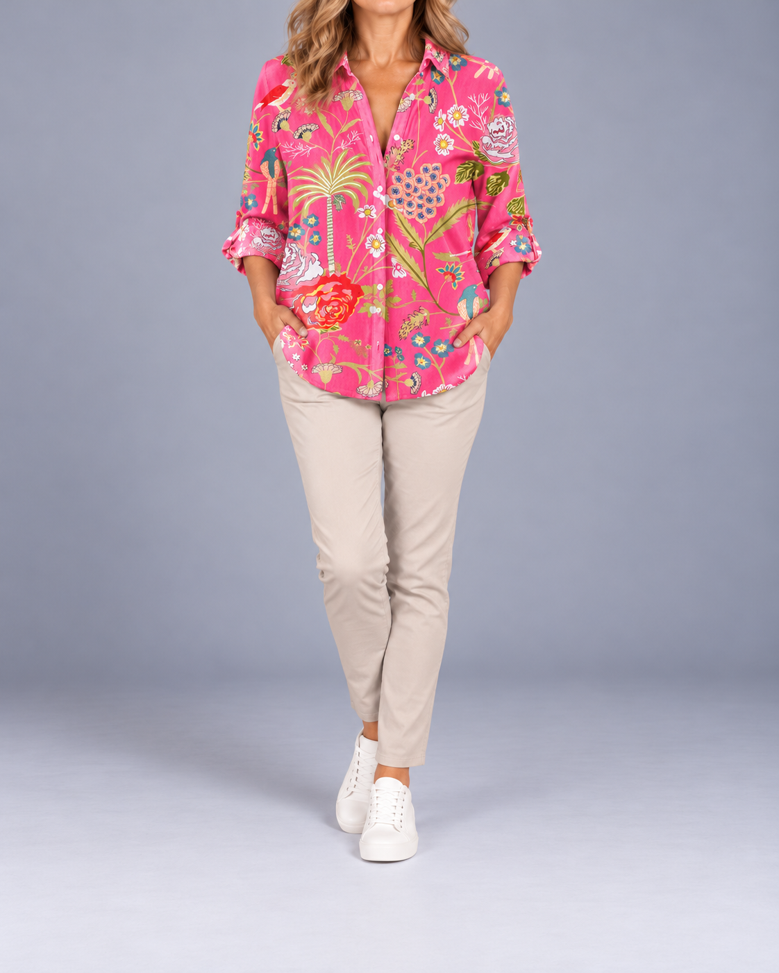 Fiona | Spring Garden Blouse