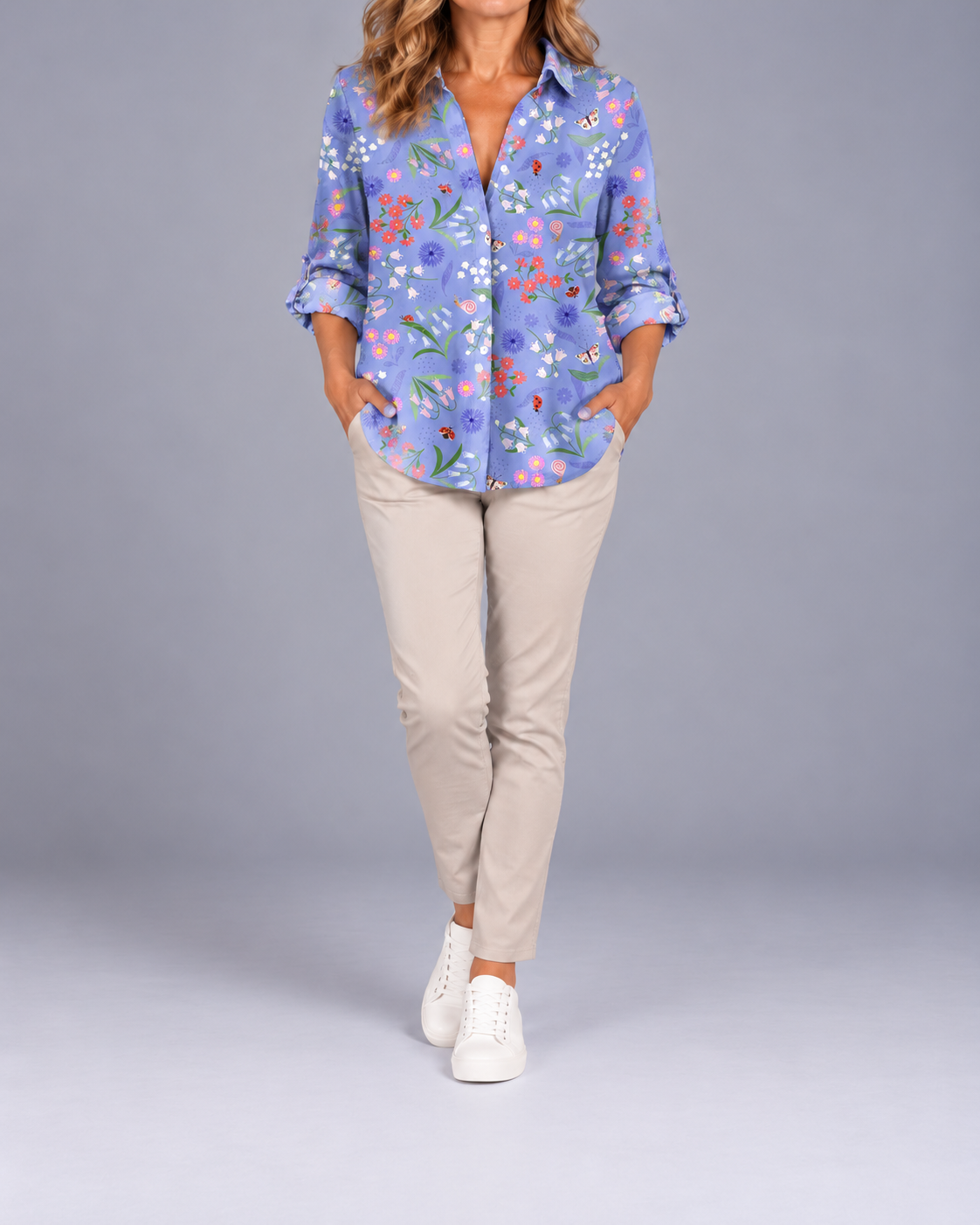 Fiona | Spring Garden Blouse