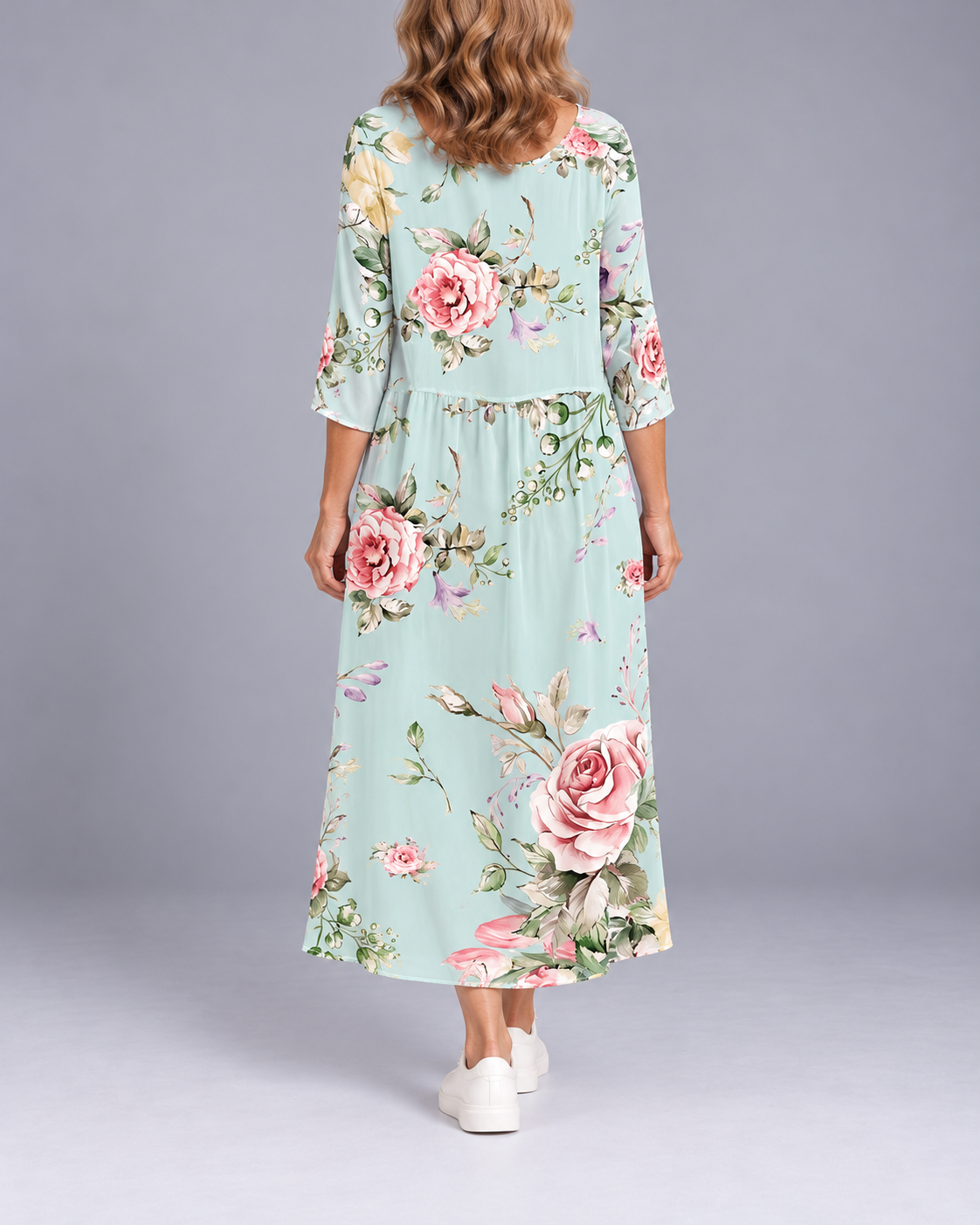 Keely | Sunset Flower Dress