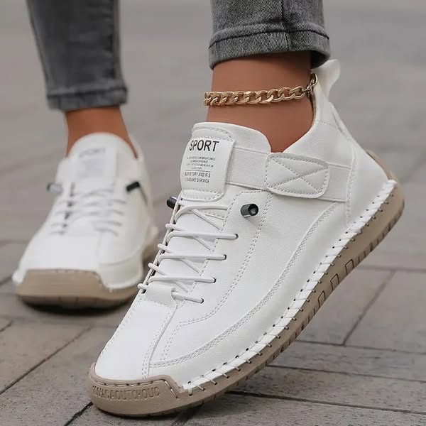 ALICIA™|COMFORT LEATHER SNEAKERS