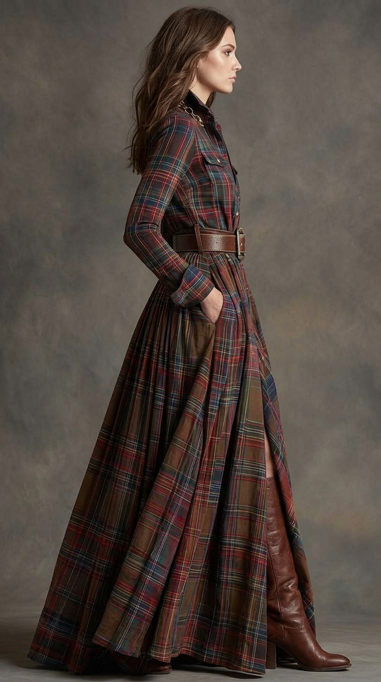 Evelyn | Classic Elegant Shirt Dress