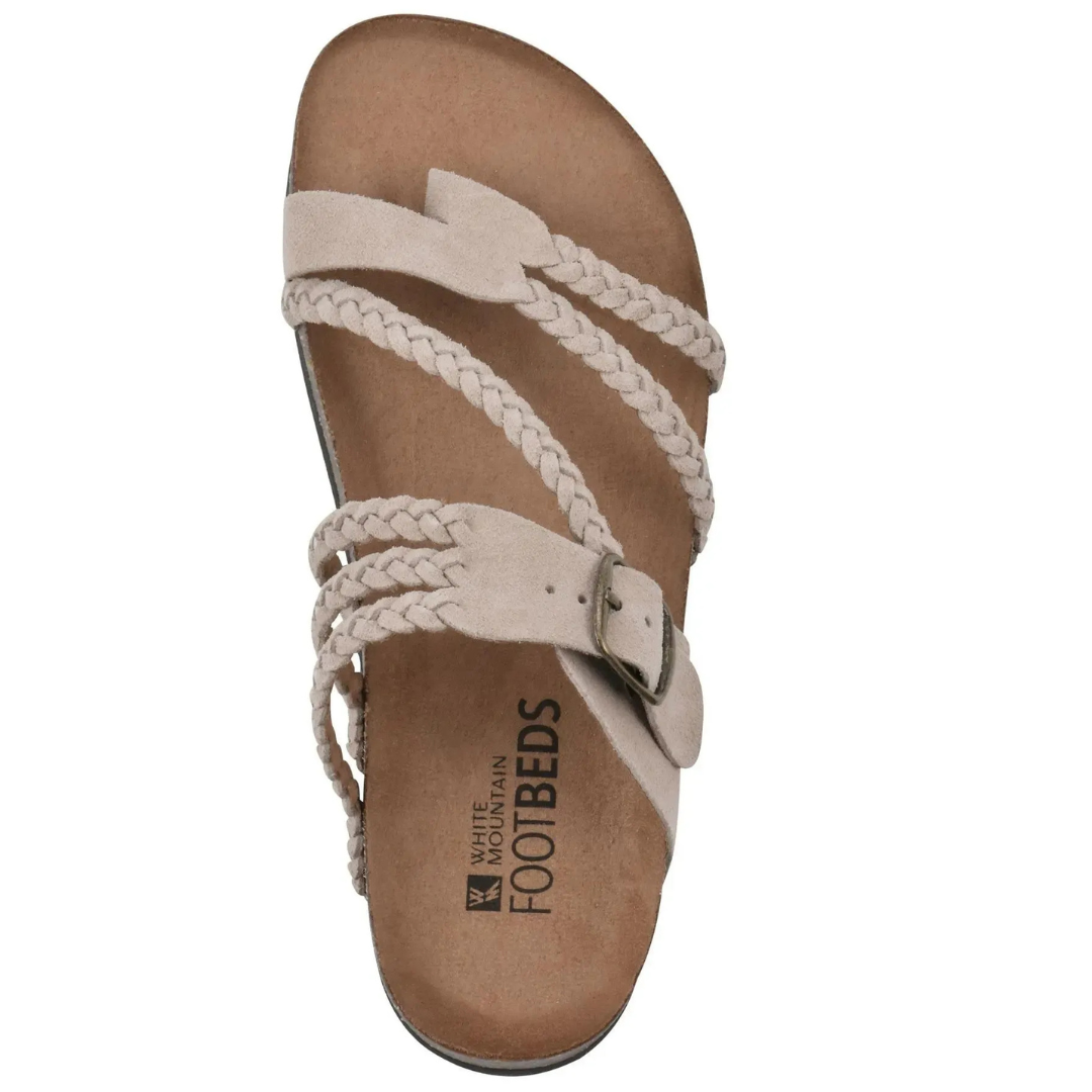 HAYLEIGH™ – Orthopaedic Braided Leather Sandal