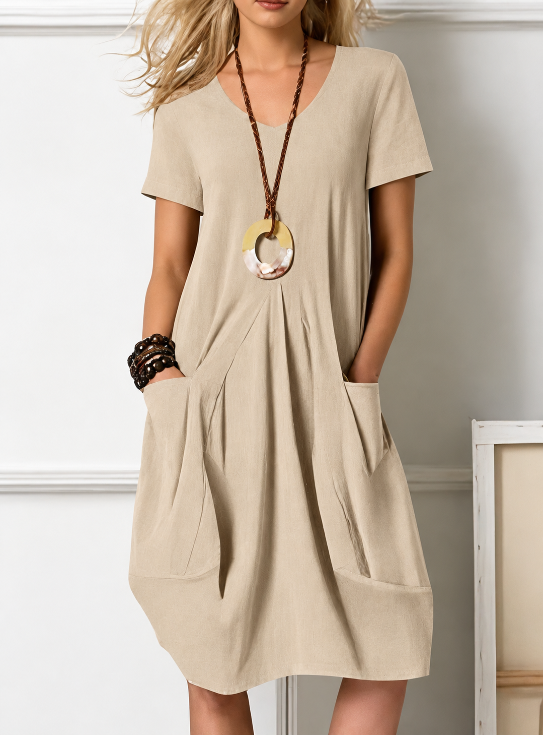 Patricia | Easy Casual Flow Dress
