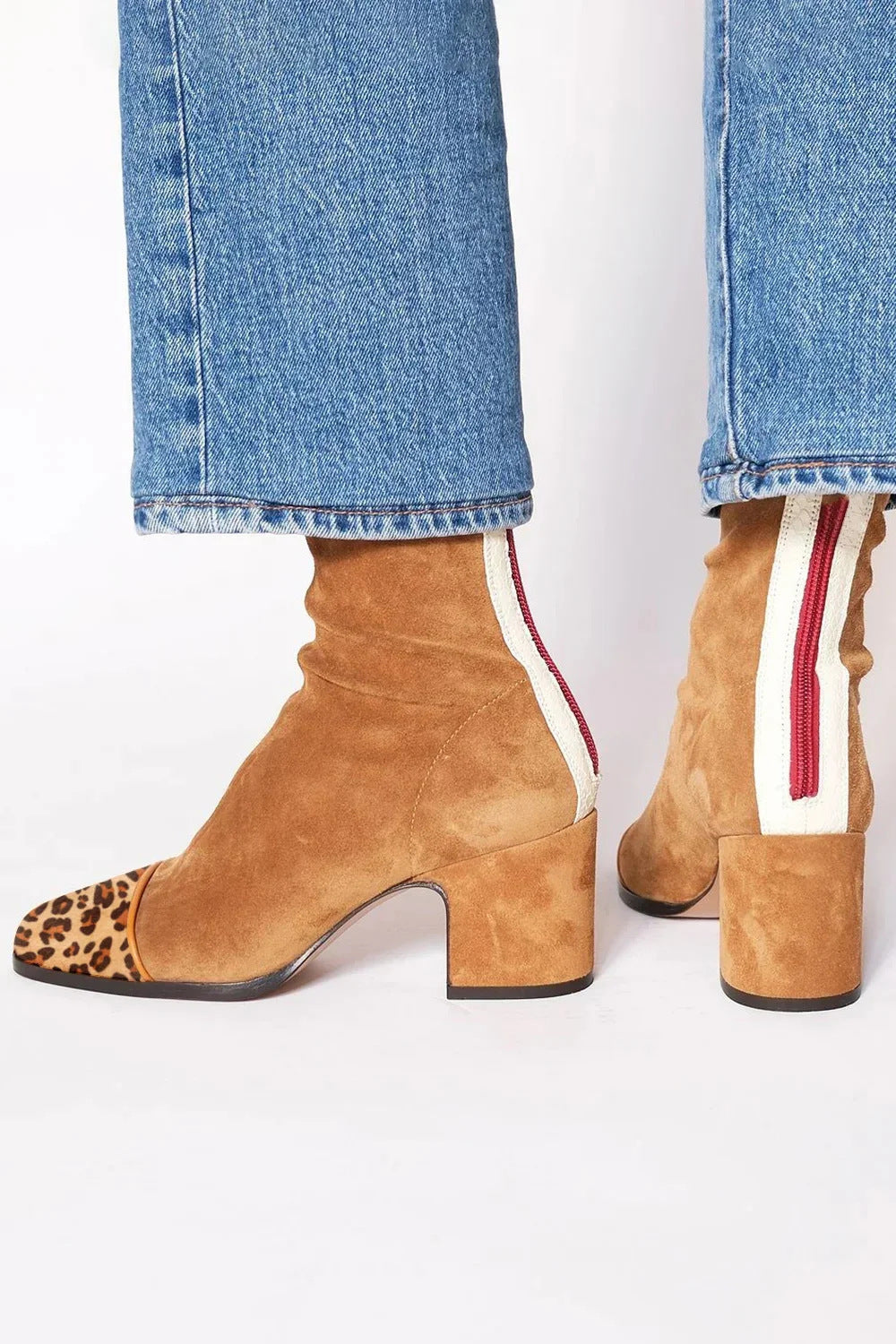 Victoria | Square Heeled Boots