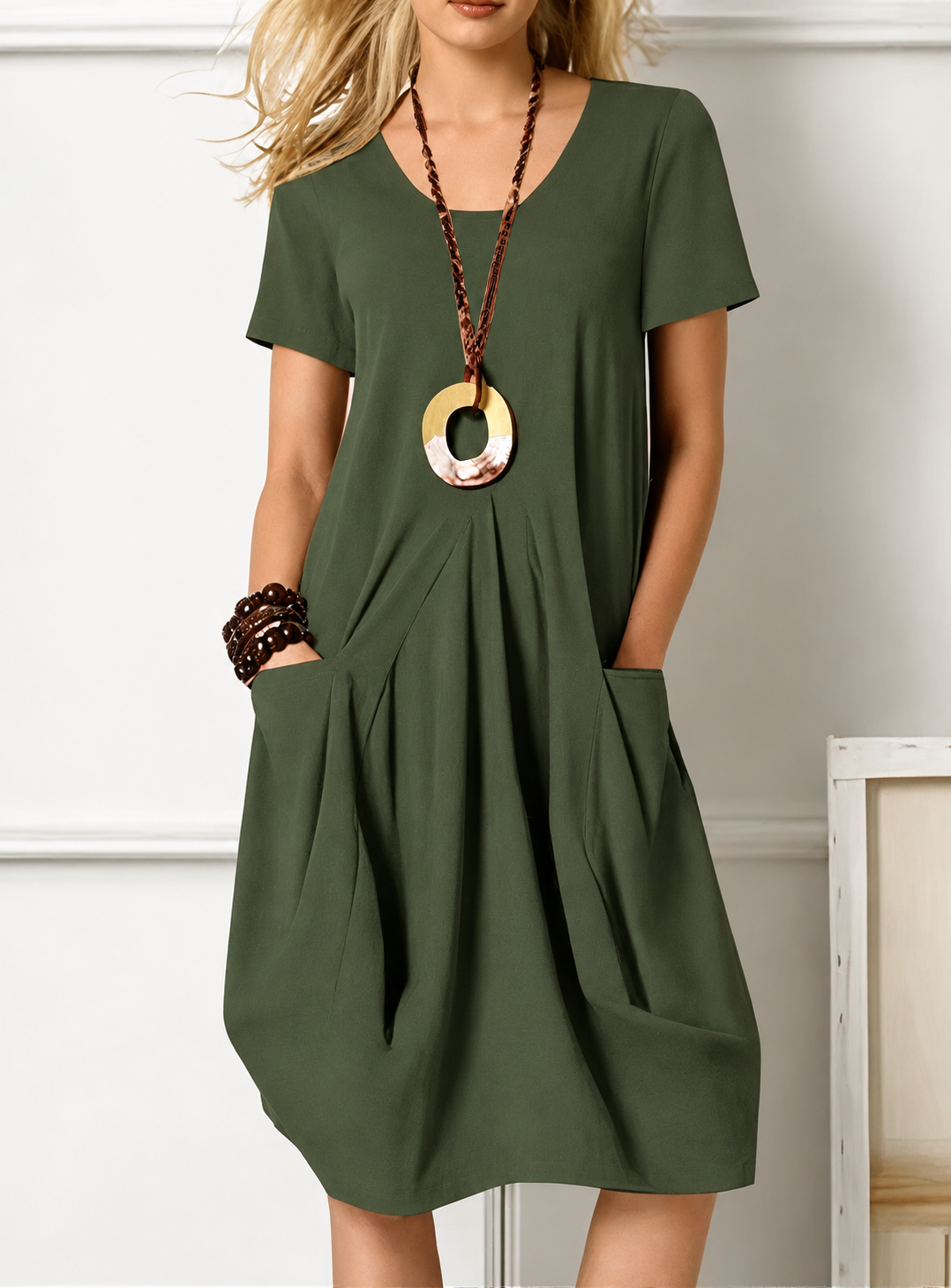 Patricia | Easy Casual Flow Dress