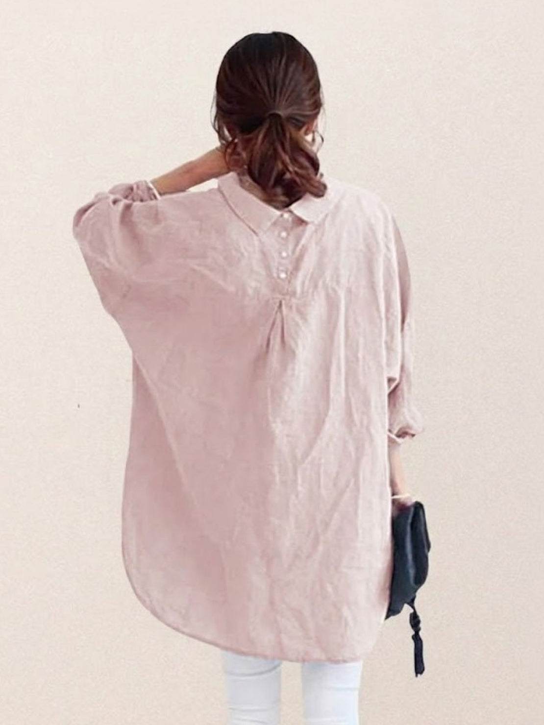 Signature Relaxed Button-Up Shirt