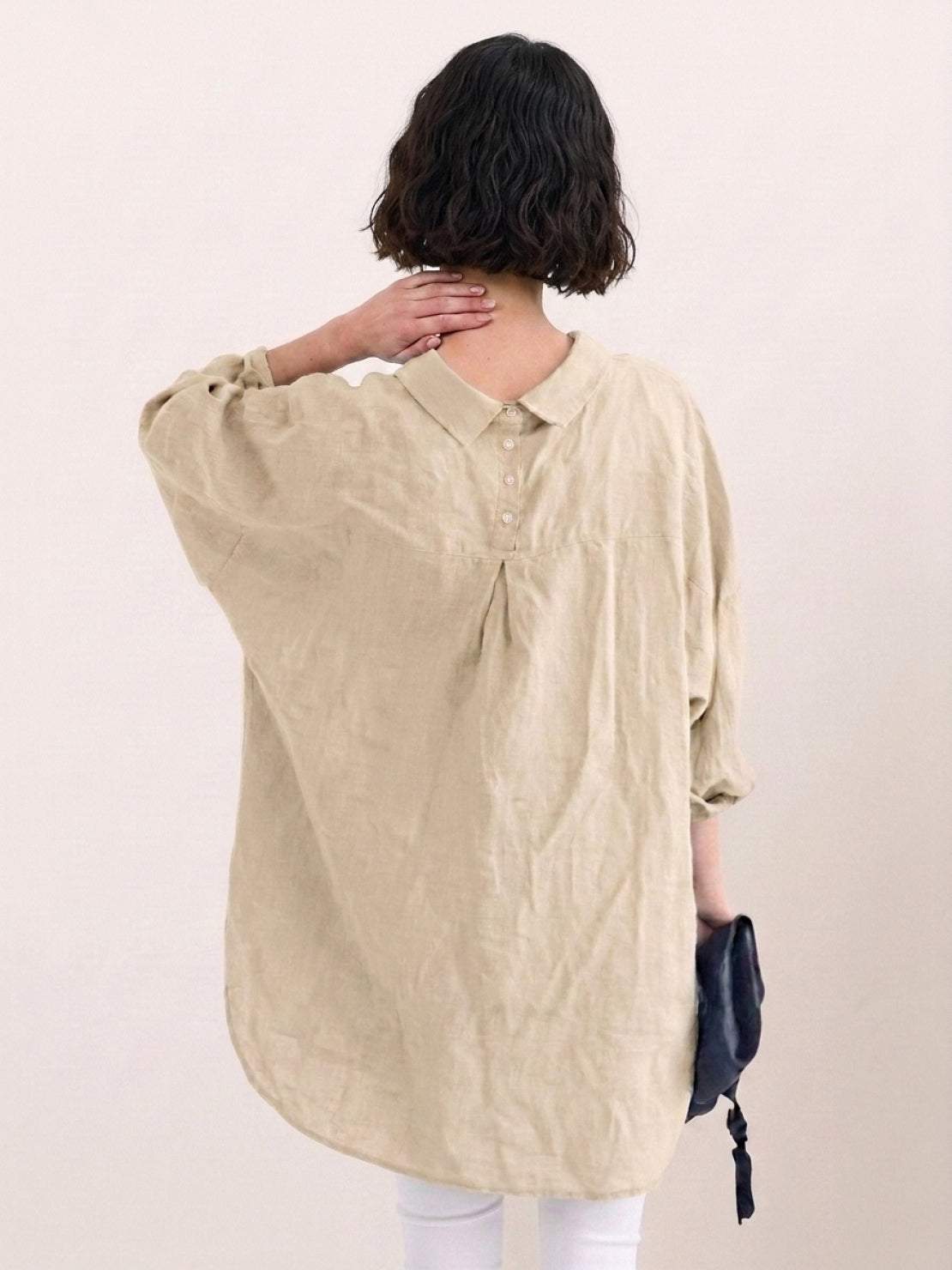 Signature Relaxed Button-Up Shirt