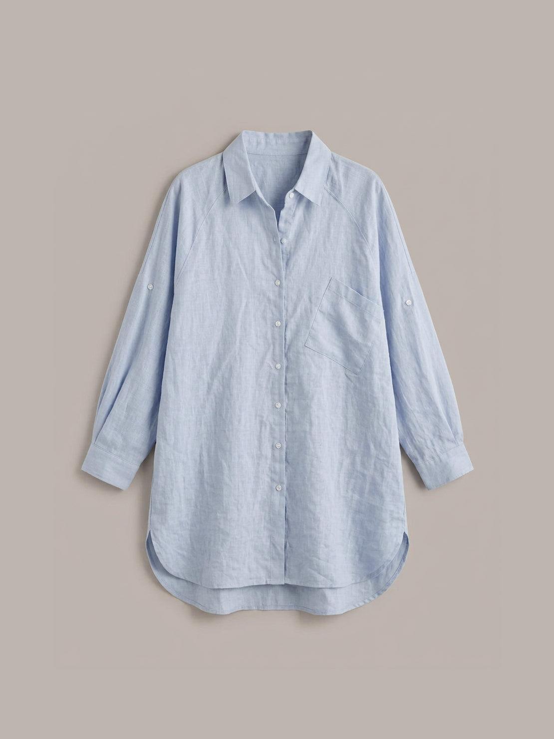 Signature Relaxed Button-Up Shirt