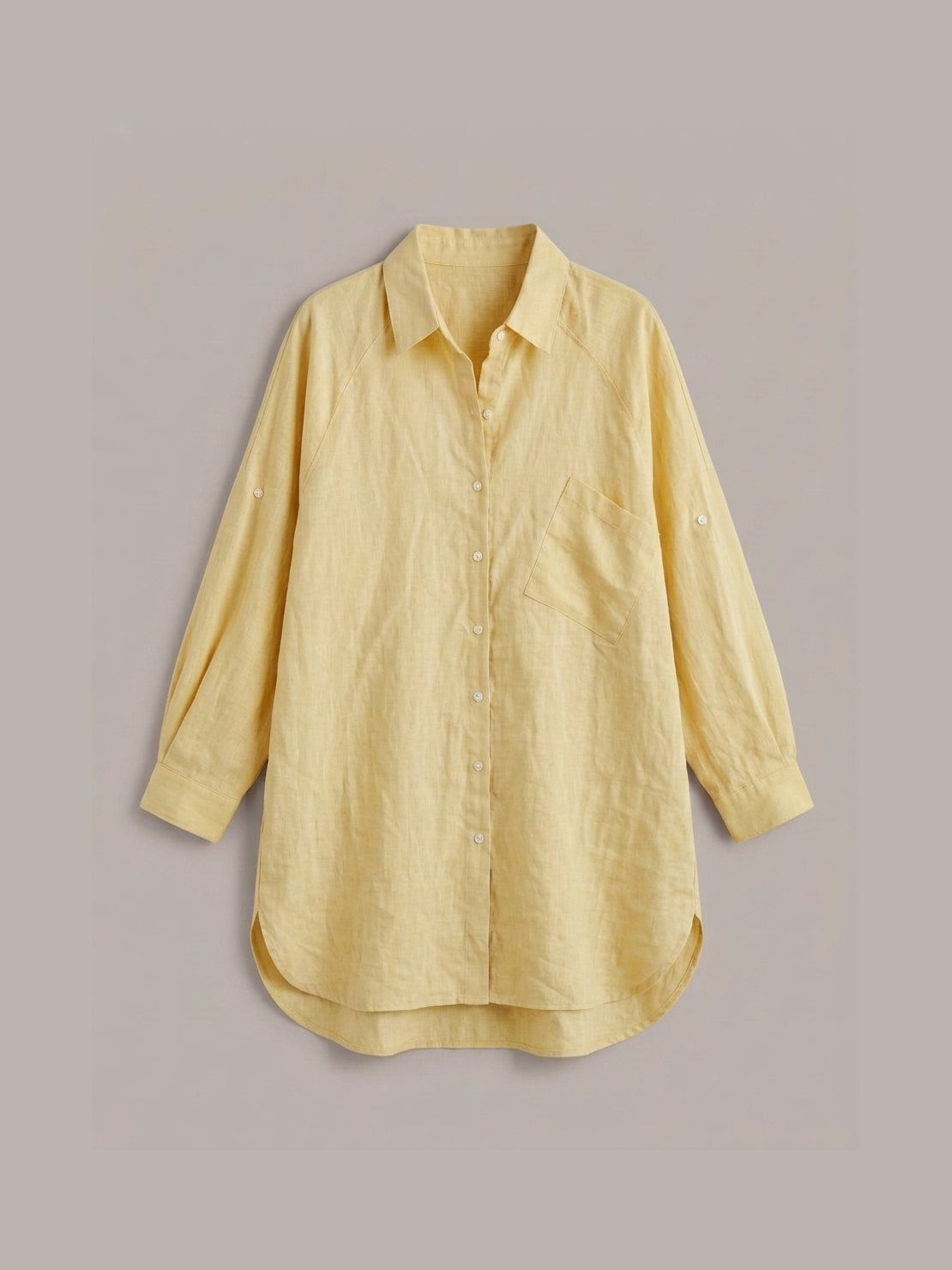 Signature Relaxed Button-Up Shirt