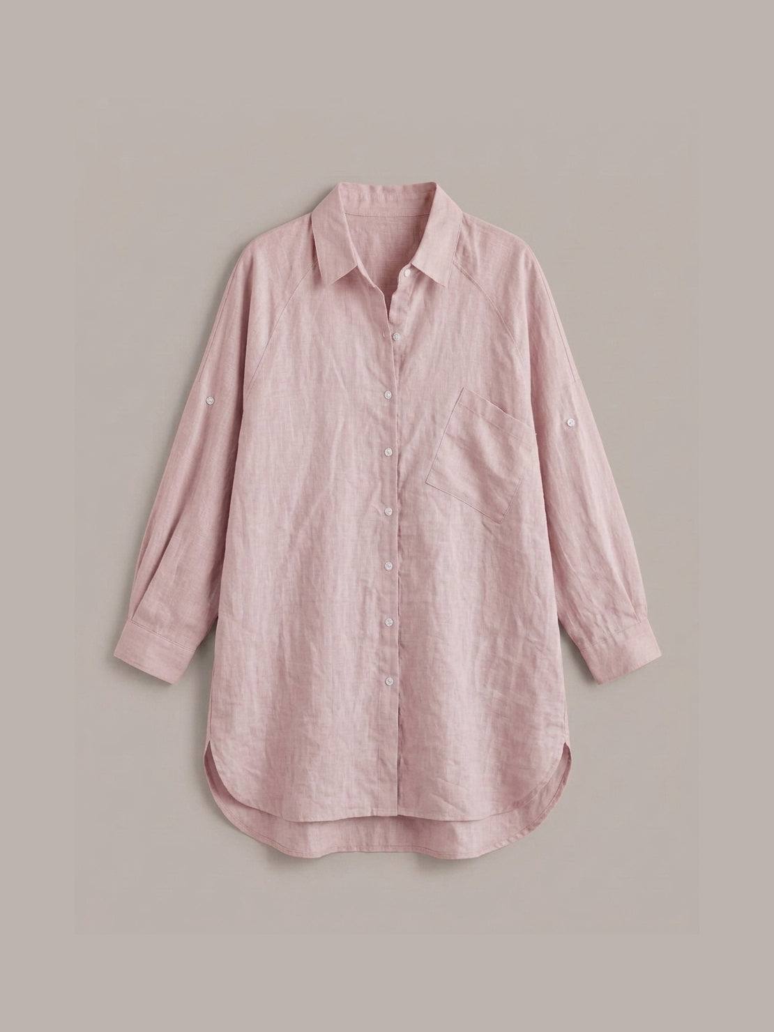 Signature Relaxed Button-Up Shirt