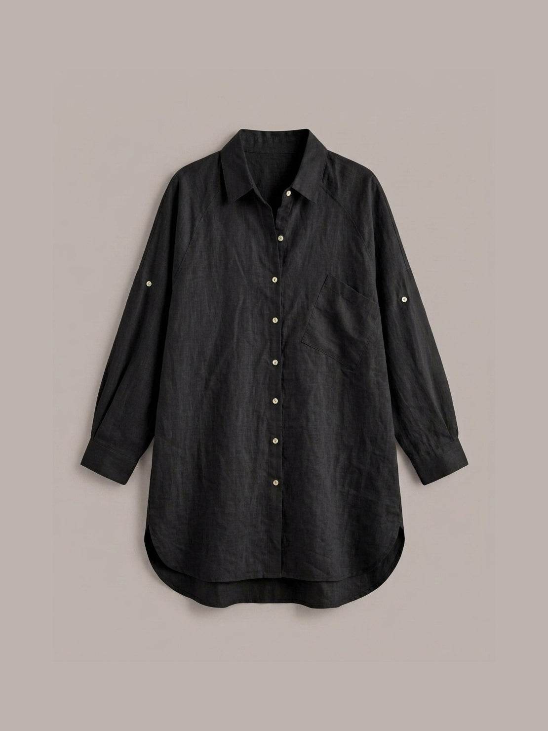 Signature Relaxed Button-Up Shirt
