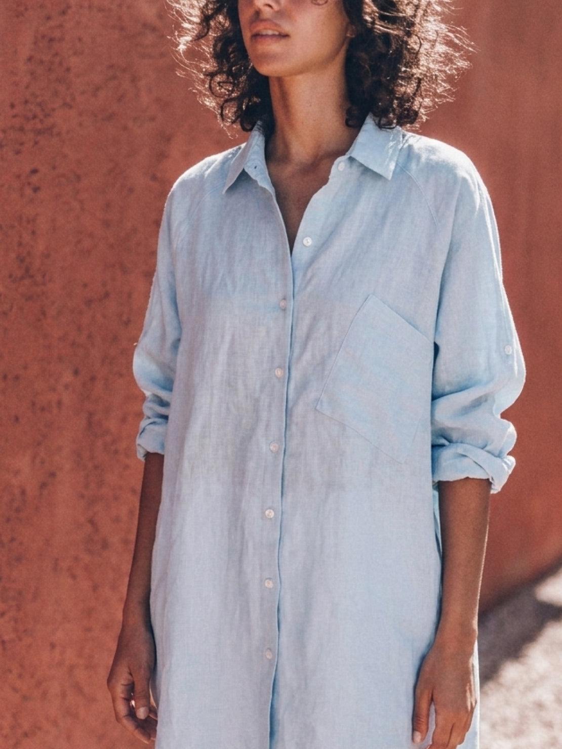 Signature Relaxed Button-Up Shirt