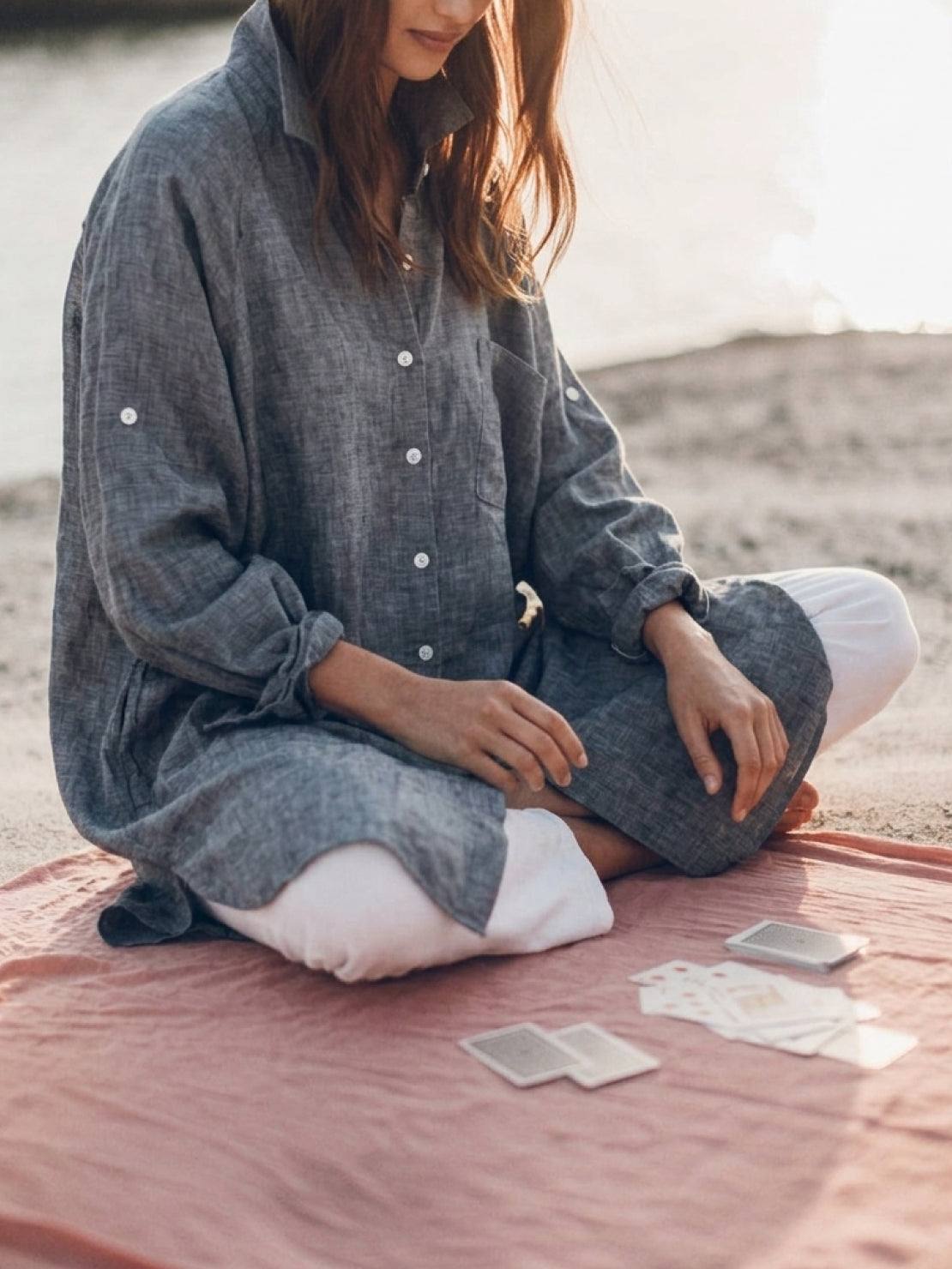 Signature Relaxed Button-Up Shirt