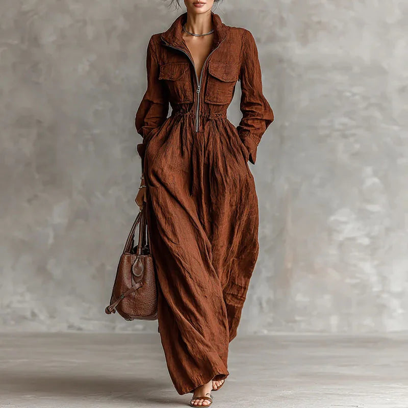 Charli | Rustic Boho Maxi Dress