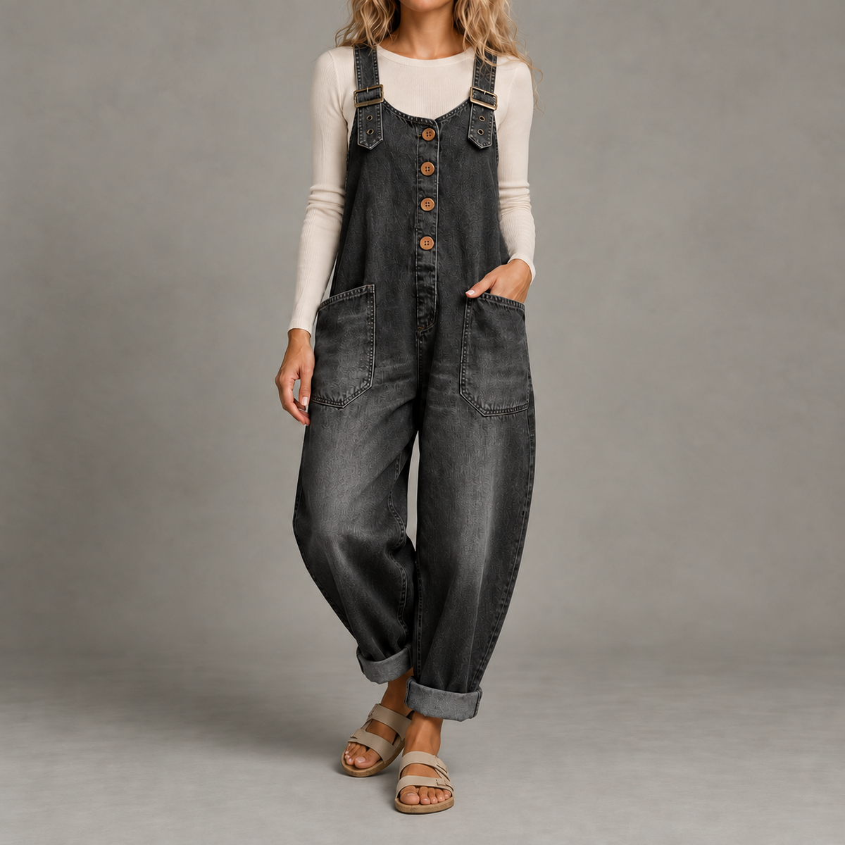 Kitti | Relaxed Utility Jumpsuit