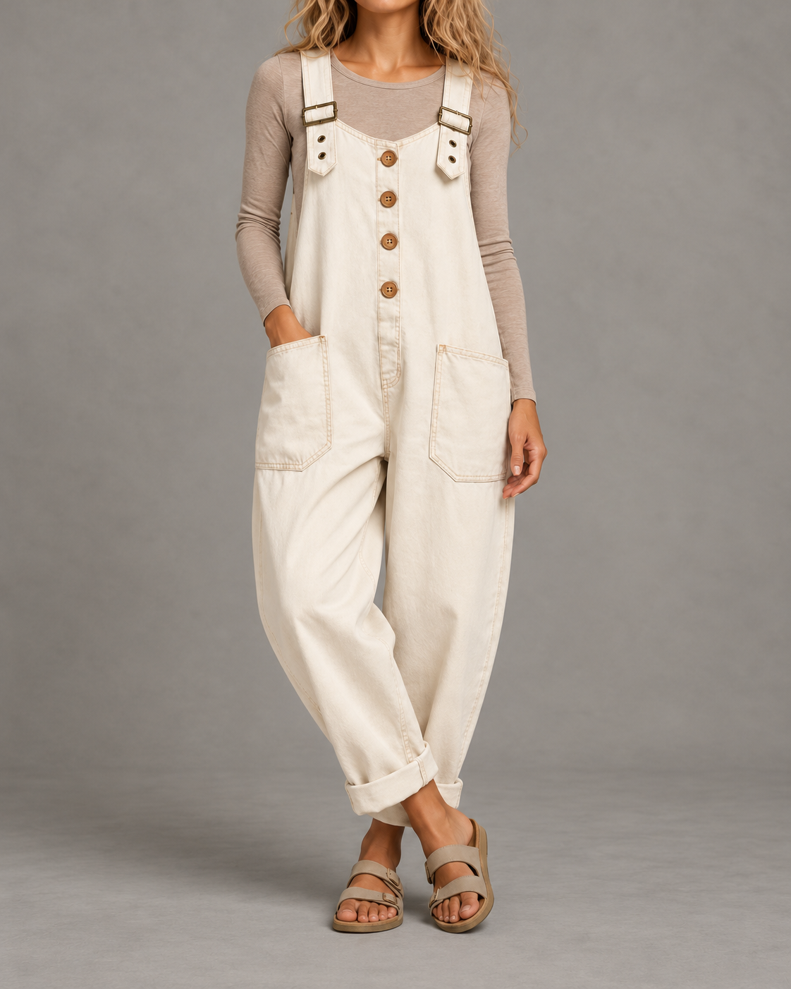 Kitti | Relaxed Utility Jumpsuit