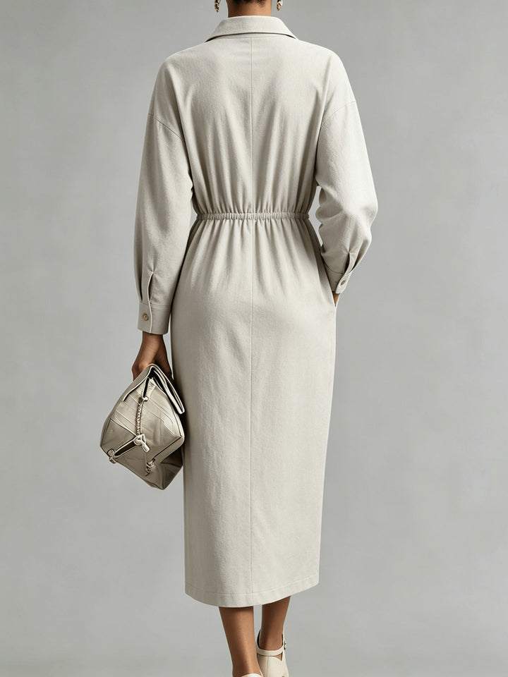Sage | French-Inspired Linen Dress
