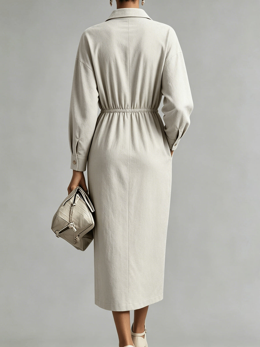 Sage | French-Inspired Linen Dress