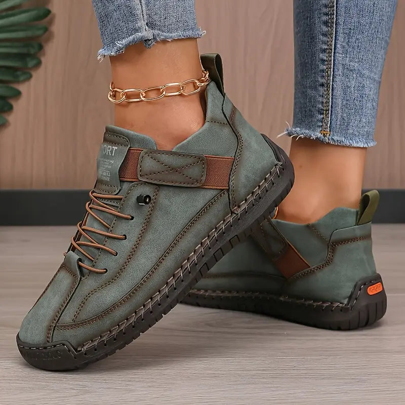 ALICIA™|COMFORT LEATHER SNEAKERS