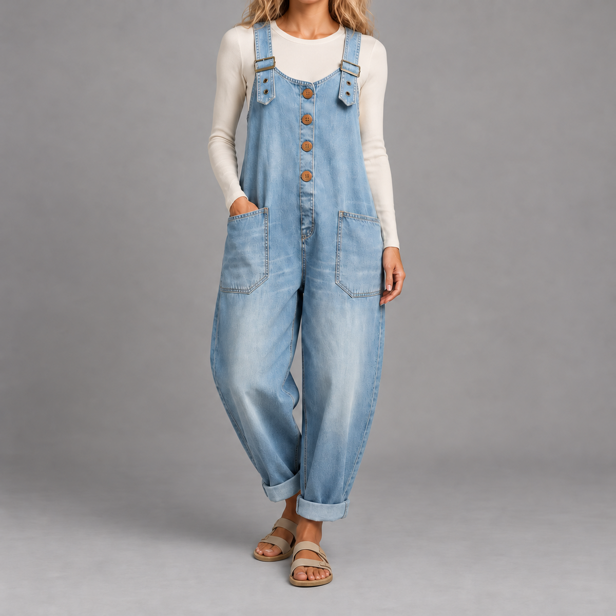 Kitti | Relaxed Utility Jumpsuit