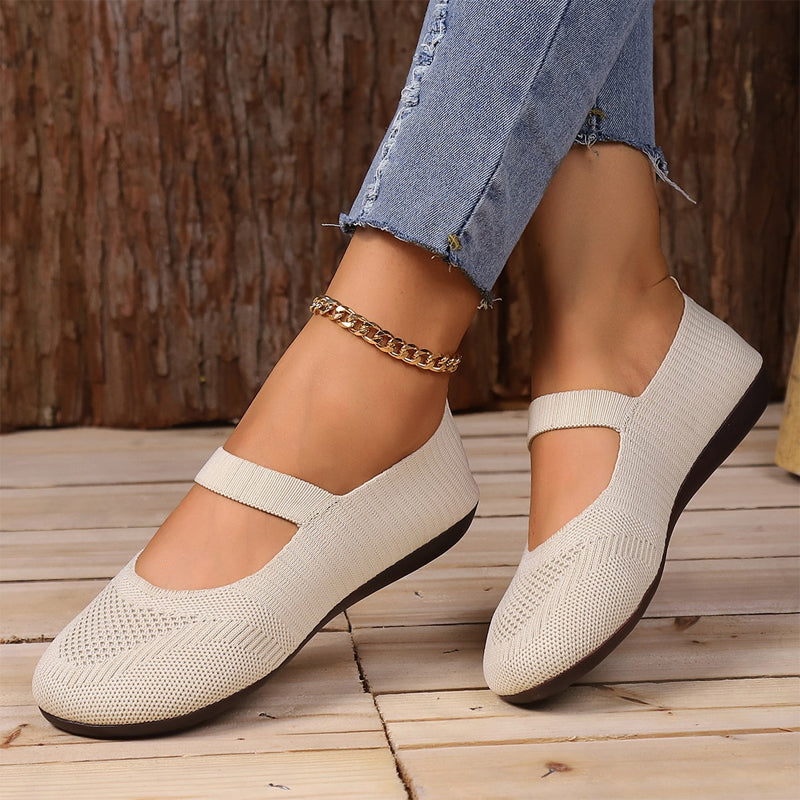 Valerie - Breathable Knit Ballet Flats