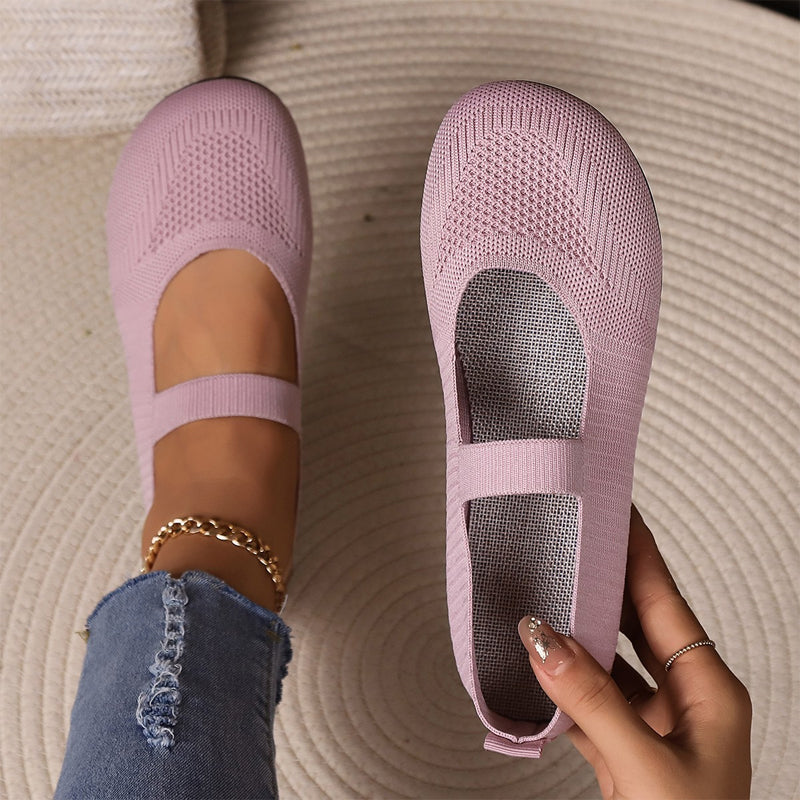 Valerie - Breathable Knit Ballet Flats