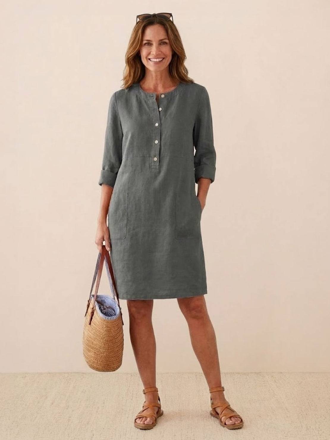 Timeless Class: Cotton Dress